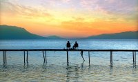 İznik Sahili'nde Eşsiz Günbatımını İzleyin